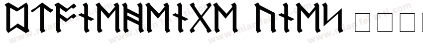 Stonehenge Runes字体转换